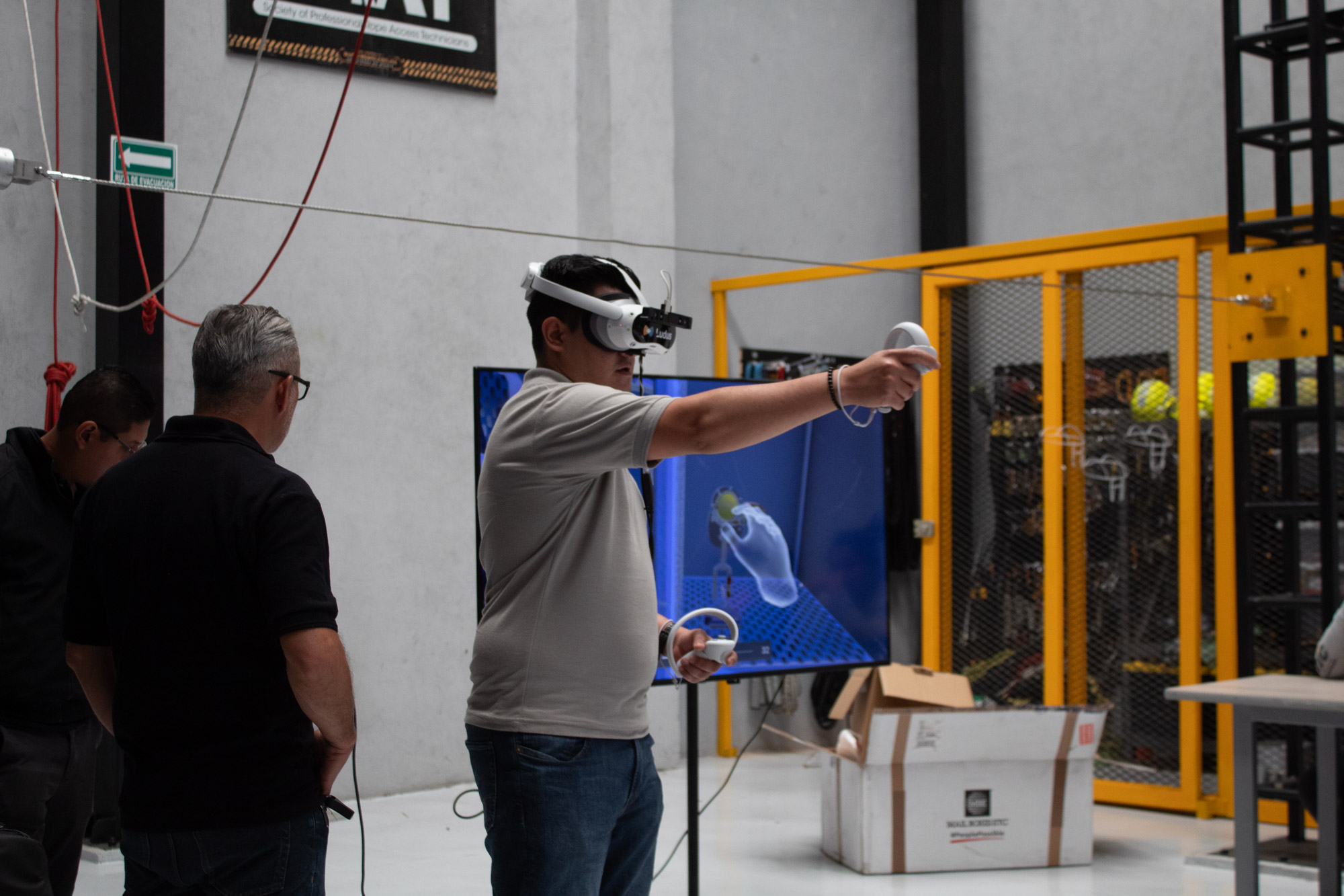 Capacitación em Trabajos de Altura Realidad Virtual 3D